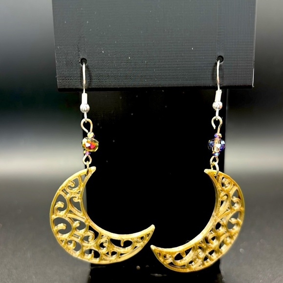 Moon Earrings - Picture 3 of 5